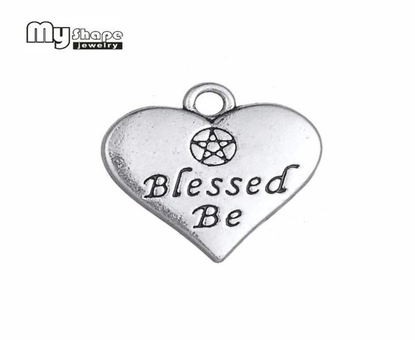 my shape 20pcs heart charm double side letter blessed be wicca pentacle pentagram pendant for jewelry making antique silver tone9728229, Bronze;silver
my shape 20pcs heart charm double side letter blessed be wicca pentacle pentagram pendant for jewelry making antique silver tone9728229, Bronze;silver