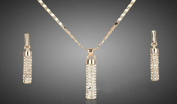 18k gold plated diamond earrings pendant necklace sets brand element fashion rhinestone jewelry set for women wedding party8043803, Silver
18k gold plated diamond earrings pendant necklace sets brand element fashion rhinestone jewelry set for women wedding party8043803, Silver