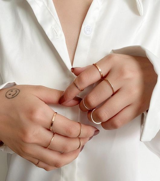 fashion punk minimalist midi round ring set for women bohemia vintage metal knuckle finger rings jewelry7087961, Silver
fashion punk minimalist midi round ring set for women bohemia vintage metal knuckle finger rings jewelry7087961, Silver