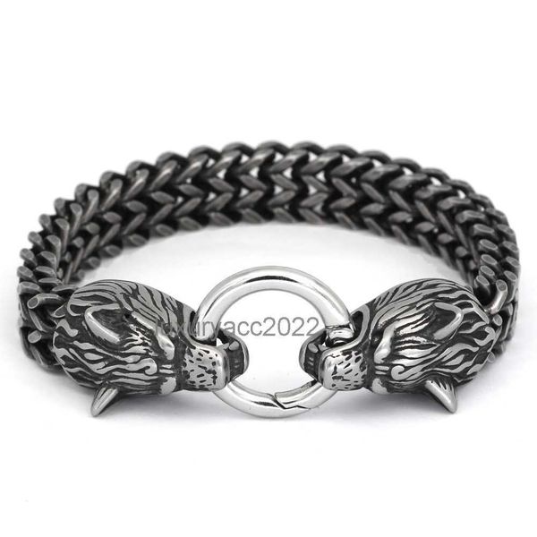 designer bracelet bangle titanium steel viking bracelet men's thick chain stainless steel punk wolf couple fashion bracelet fashion jew, Black
designer bracelet bangle titanium steel viking bracelet men's thick chain stainless steel punk wolf couple fashion bracelet fashion jew, Black