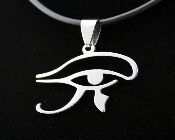 fashion men and women stainless steel egypt eye of horus pendant titanium jewelry choice bead necklace leather rope cross cha6947327, Silver
fashion men and women stainless steel egypt eye of horus pendant titanium jewelry choice bead necklace leather rope cross cha6947327, Silver