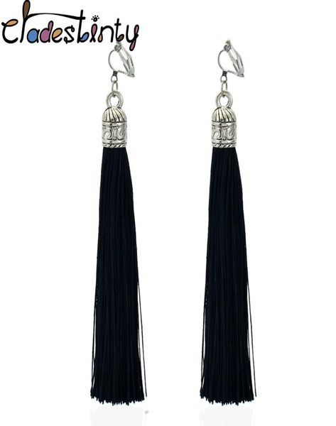tassel clips earrings bohemia ethnic fringe long earring no hole indian jewelry non pierced ear clip cuff earings3312027, Silver
tassel clips earrings bohemia ethnic fringe long earring no hole indian jewelry non pierced ear clip cuff earings3312027, Silver