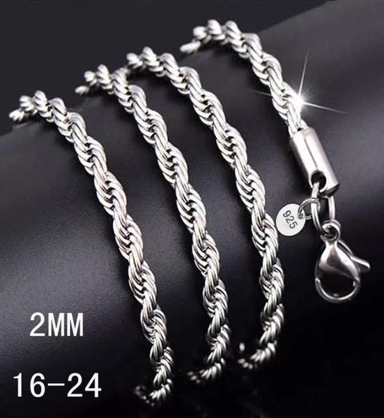 2mm 925 sterling silver necklace chains 1630 inch fashion rope chain necklace jewelry for women9744984
2mm 925 sterling silver necklace chains 1630 inch fashion rope chain necklace jewelry for women9744984