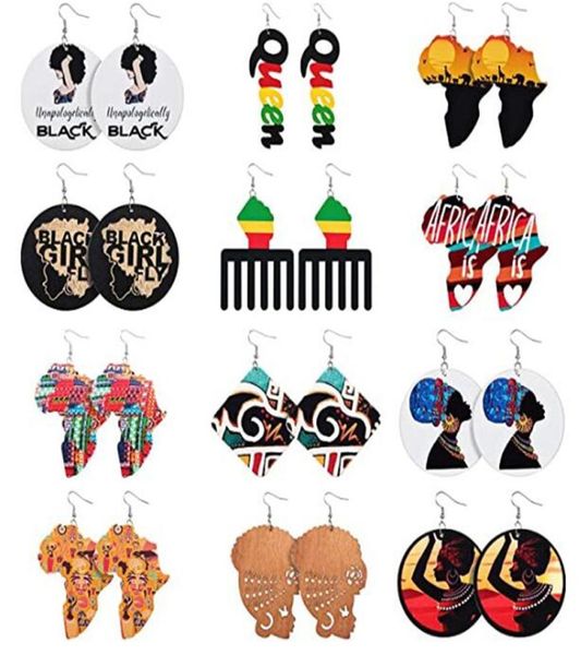 handmade ethnic africa pattern print wooden earring for women vintage african story round statement wood drop dangle earrings9879437, Silver
handmade ethnic africa pattern print wooden earring for women vintage african story round statement wood drop dangle earrings9879437, Silver