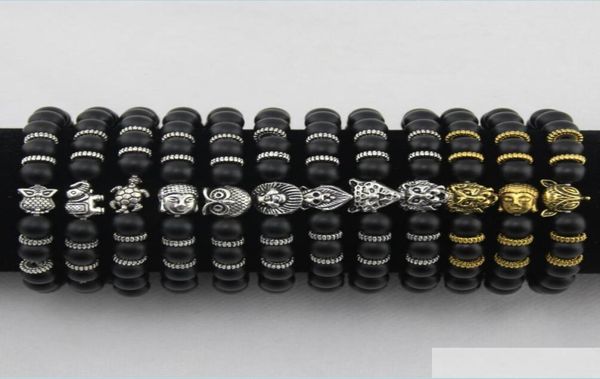 charm bracelets mens bracelets luxury jewelry women matt stone bead bracelet elephant leopard head lion owl turtle lava charm drop2583165, Golden;silver
charm bracelets mens bracelets luxury jewelry women matt stone bead bracelet elephant leopard head lion owl turtle lava charm drop2583165, Golden;silver