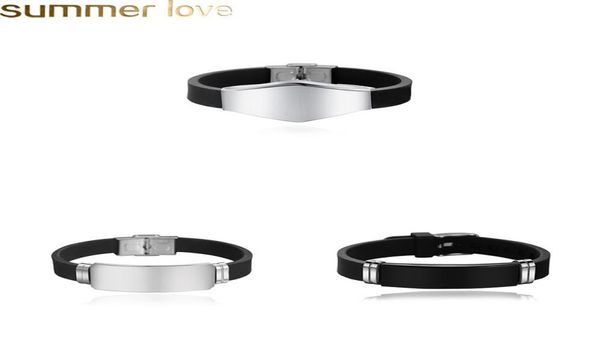 engravable lettering silicone stainless steel bracelets couple lovers women men bracelets bangles gifts jewelry event exhibi1017636, Golden;silver
engravable lettering silicone stainless steel bracelets couple lovers women men bracelets bangles gifts jewelry event exhibi1017636, Golden;silver