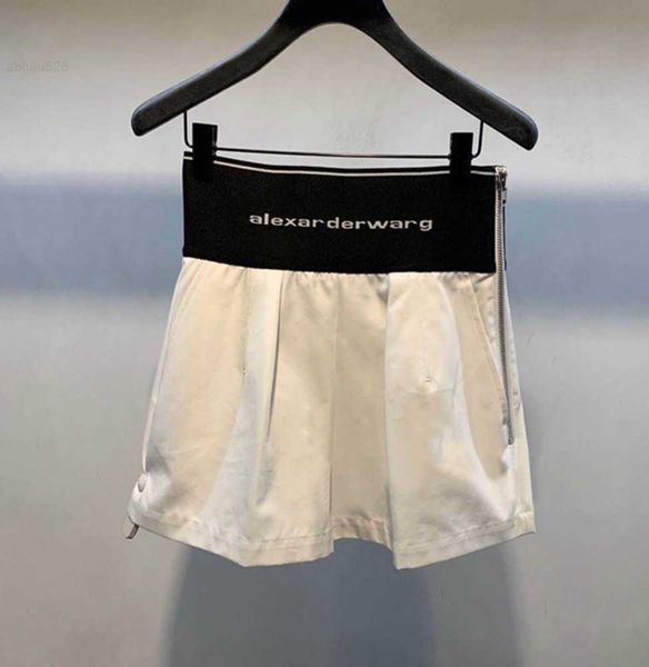 aw dawang's new summer letter ribbon wide leg pants elastic waist shorts women's cotton contrast color thin pants fashion, White;black
aw dawang's new summer letter ribbon wide leg pants elastic waist shorts women's cotton contrast color thin pants fashion, White;black