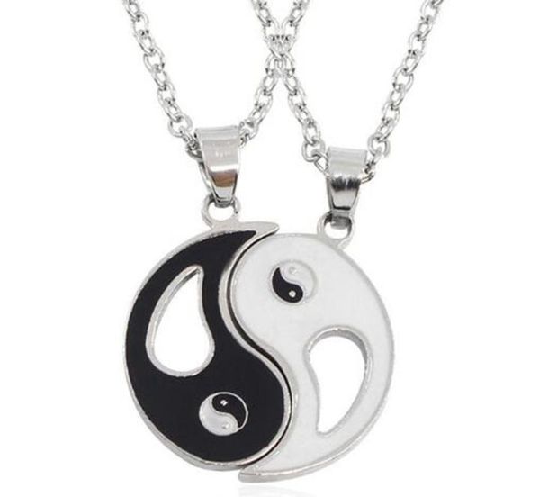 enamel black white gossip tai chi yin yang necklaces pendant for couples stitching broken heart friend choker jewelry frien5240505, Silver
enamel black white gossip tai chi yin yang necklaces pendant for couples stitching broken heart friend choker jewelry frien5240505, Silver