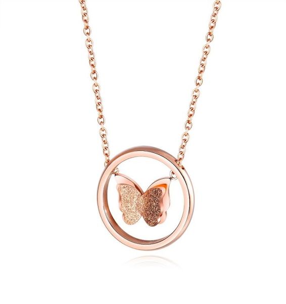 fashion women rose gold chain necklace charm choker necklaces butterfly pendant design stainless steel jewelry for womens5304355, Silver
fashion women rose gold chain necklace charm choker necklaces butterfly pendant design stainless steel jewelry for womens5304355, Silver