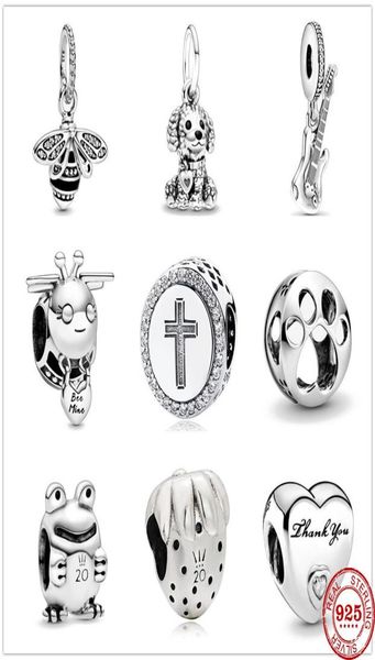 925 sterling silver electric guitar bee mine poodle puppy dog dangle diy fine beads fit original charm bracelet jewelry6615569, Blue;slivery
925 sterling silver electric guitar bee mine poodle puppy dog dangle diy fine beads fit original charm bracelet jewelry6615569, Blue;slivery