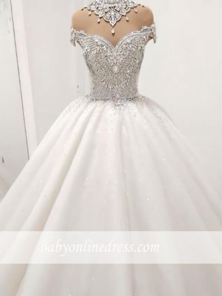 new luxury major beading crystals high neck a line wedding dresses 2019 capped sleeves custom made wedding bridal gowns4865654, White
new luxury major beading crystals high neck a line wedding dresses 2019 capped sleeves custom made wedding bridal gowns4865654, White
