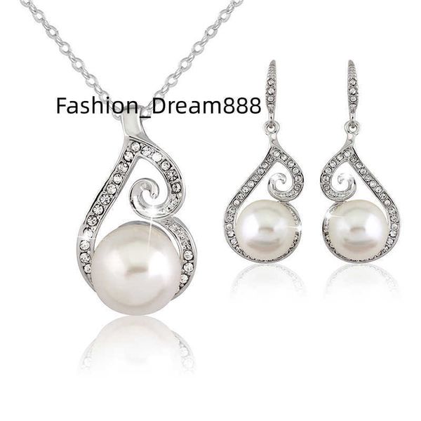 wholesale 2023 trendy fashion non tarnish bridal waterproof pearl earrings necklace jewelry sets for wedding indian woman, Silver
wholesale 2023 trendy fashion non tarnish bridal waterproof pearl earrings necklace jewelry sets for wedding indian woman, Silver