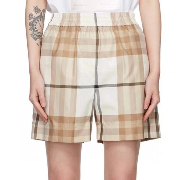 23ss new summer men's short pants high end classic plaid beach slacks elastic waist shorts holiday quick-drying pants street fashion ba, White;black
23ss new summer men's short pants high end classic plaid beach slacks elastic waist shorts holiday quick-drying pants street fashion ba, White;black