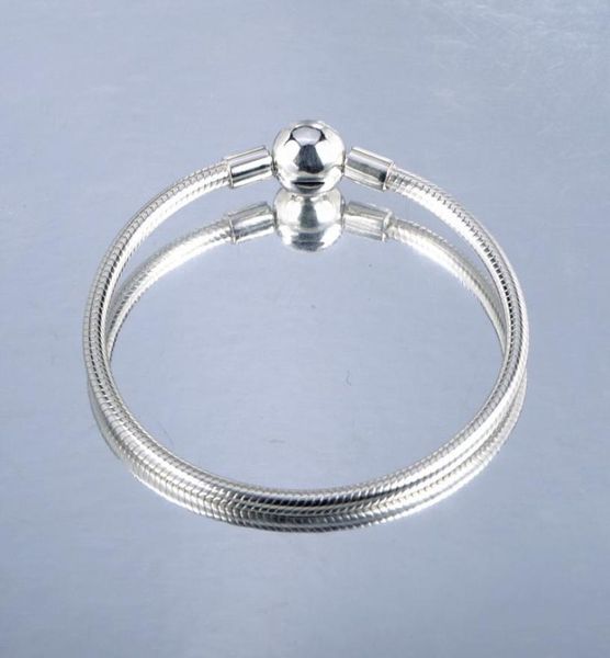 925 sterling silver 18k gold chain bracelets round bead -shaped fit charms bead wedding bangle bracelet jewelry gift for women6384225, Black
925 sterling silver 18k gold chain bracelets round bead -shaped fit charms bead wedding bangle bracelet jewelry gift for women6384225, Black