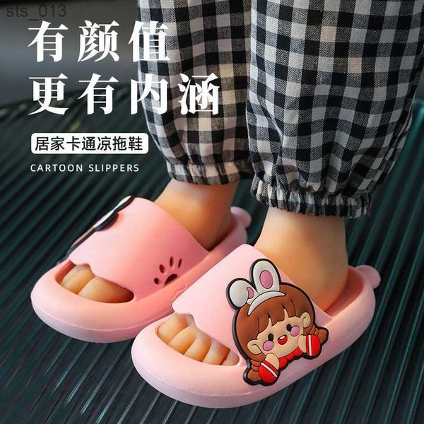 new girls and boy slippers summer lovely cartoon slippers kids indoor home children' boys girls non-slip kids slides l230518, Black;grey
new girls and boy slippers summer lovely cartoon slippers kids indoor home children' boys girls non-slip kids slides l230518, Black;grey
