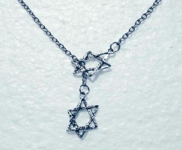 fashion vintage silver tantrism jewish star of david pendant adjustable cross lariat necklace for women jewelry 8742634103
fashion vintage silver tantrism jewish star of david pendant adjustable cross lariat necklace for women jewelry 8742634103