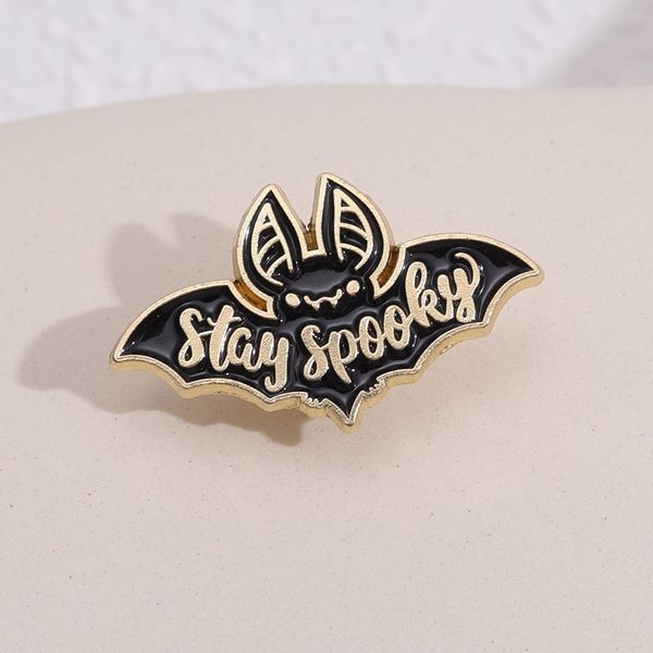 1 pc halloween series brooch vintage bat shape paint badges metal lapel pins fashion jewelry for kid woman brooches gift wholesale, Gray
1 pc halloween series brooch vintage bat shape paint badges metal lapel pins fashion jewelry for kid woman brooches gift wholesale, Gray