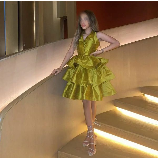 urban dresses elegant short green tiered evening desses ruffled knee length prom for women 230627, White;black
urban dresses elegant short green tiered evening desses ruffled knee length prom for women 230627, White;black