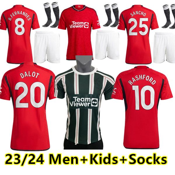 23 24 antony casemiro martinez eriksen soccer jerseys rashford 2023 2024 sancho b. fernandes fred manchesters mans utds men kids socks footb, Black;yellow
23 24 antony casemiro martinez eriksen soccer jerseys rashford 2023 2024 sancho b. fernandes fred manchesters mans utds men kids socks footb, Black;yellow