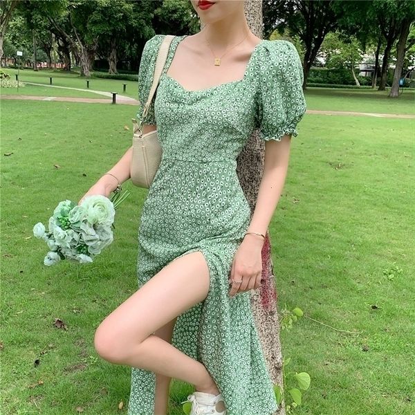 summer floral bohemia dress women french style chiffon split fairy dress female elegant beach boho korean 220526, Black;gray
summer floral bohemia dress women french style chiffon split fairy dress female elegant beach boho korean 220526, Black;gray