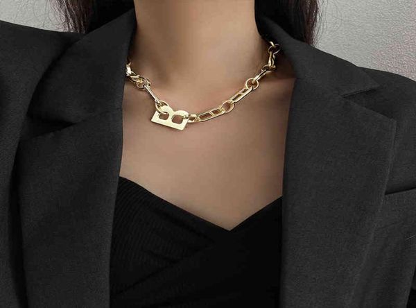 metal style letter b necklace women039s fashion net red personality exaggeration niche design cool wind clavicle chain3207213, Silver
metal style letter b necklace women039s fashion net red personality exaggeration niche design cool wind clavicle chain3207213, Silver