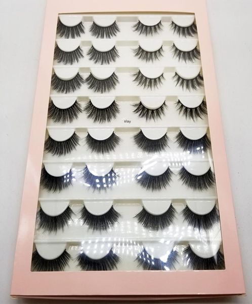 16 pairs mink lashes bulk natural false eyelashes thick fake lash handmade soft eyelash makeup extension whole8855854
16 pairs mink lashes bulk natural false eyelashes thick fake lash handmade soft eyelash makeup extension whole8855854