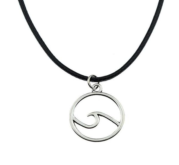 sell 20pcslot tibetan silver wave necklace choker charms pendant black leather necklace9987302
sell 20pcslot tibetan silver wave necklace choker charms pendant black leather necklace9987302