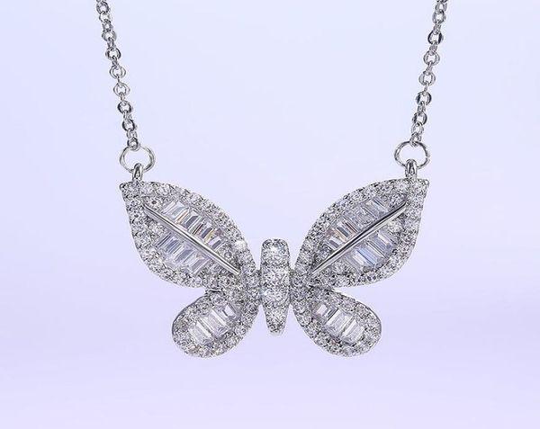 ins simple style women necklace charm butterfly zirconia pendant outdoor travel sweet girl necklaces solid color brass rhinestone 2470840, Silver
ins simple style women necklace charm butterfly zirconia pendant outdoor travel sweet girl necklaces solid color brass rhinestone 2470840, Silver