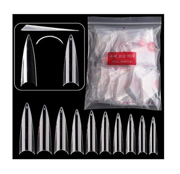 600pcs acrylic medium long stiletto nail tips easy coffin nails sharp false nail art tips for nails salon 10 sizes with bag8914755, Red;gold
600pcs acrylic medium long stiletto nail tips easy coffin nails sharp false nail art tips for nails salon 10 sizes with bag8914755, Red;gold
