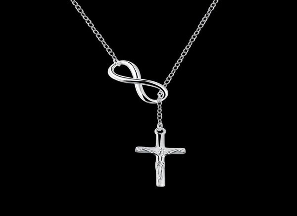 infinite lasso cross necklace lord jesus copper plated silver temperament pendants necklaces women friendship faith collar religio8252477
infinite lasso cross necklace lord jesus copper plated silver temperament pendants necklaces women friendship faith collar religio8252477