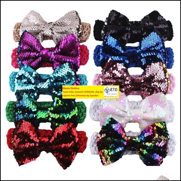 headbands jewelry glitter doubleside sequin bows bow head wrap turban knitted headband for kids party accessories drop delivery 2021 p, Silver
headbands jewelry glitter doubleside sequin bows bow head wrap turban knitted headband for kids party accessories drop delivery 2021 p, Silver