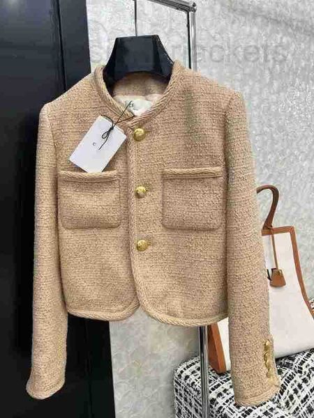 women's jackets designer 23 early autumn new celebrity style elegant slim age reducing single breasted thick tweed short coat qp5g, Black;brown
women's jackets designer 23 early autumn new celebrity style elegant slim age reducing single breasted thick tweed short coat qp5g, Black;brown