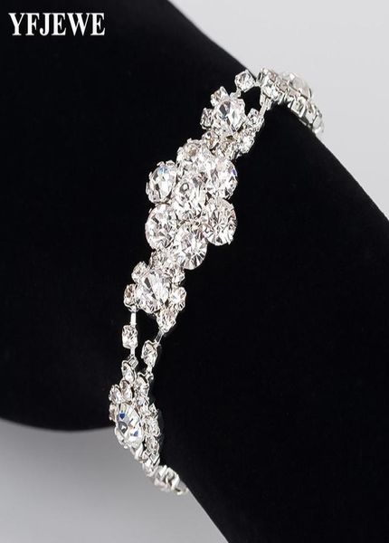 charming bracelets for women silvercolor flower crystal pulseras mujer femme wedding jewelry for women b1774643318, Black
charming bracelets for women silvercolor flower crystal pulseras mujer femme wedding jewelry for women b1774643318, Black
