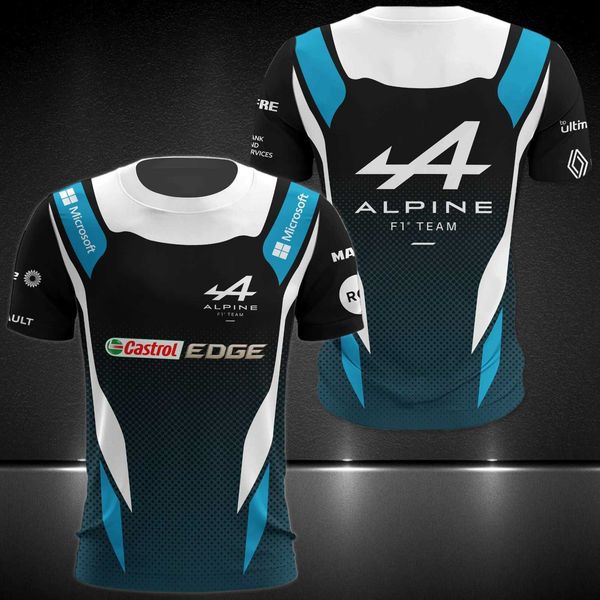2023 fashion new men's t-shirts formula 1 racing team alpine race race short sleeve oversized sports quick dry top, White;black
2023 fashion new men's t-shirts formula 1 racing team alpine race race short sleeve oversized sports quick dry top, White;black
