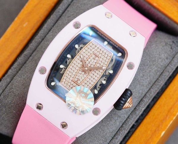 fantastic diamond r i c h a r d luxury super style female wrist watches rm007 rm07-01 montre designer high-end quality iced out bezel for wo, Slivery;brown
fantastic diamond r i c h a r d luxury super style female wrist watches rm007 rm07-01 montre designer high-end quality iced out bezel for wo, Slivery;brown