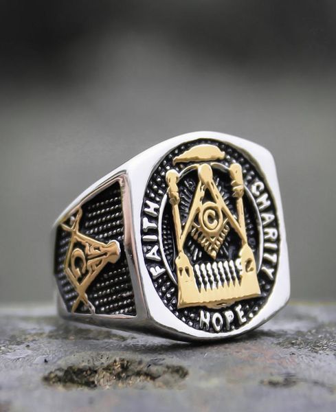 mens masonic mason statement ring gold color 316l stainless steel ring masonry signet rings biker jewelry2303324, Silver
mens masonic mason statement ring gold color 316l stainless steel ring masonry signet rings biker jewelry2303324, Silver