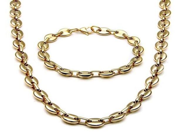 2022 stainless steel jewelry necklace for men women coffee bean shape melon seed chain stainless steel necklace bracelet jewelry s2770323, Silver
2022 stainless steel jewelry necklace for men women coffee bean shape melon seed chain stainless steel necklace bracelet jewelry s2770323, Silver