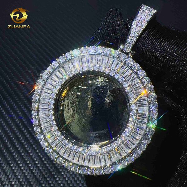 925 silver jewelry 2inches moissanite p frame pendant vvs diamond chains for men women
925 silver jewelry 2inches moissanite p frame pendant vvs diamond chains for men women
