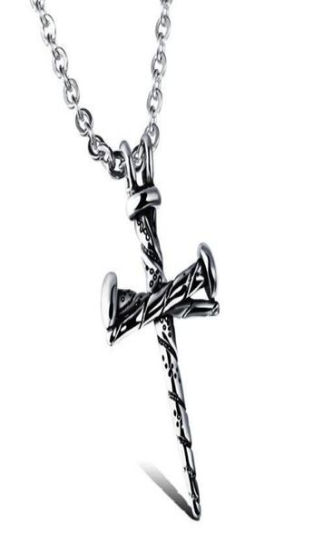 vintage titanium steel casting men039s pendant nail necklace fashion hipster cross necklace9836590, Silver
vintage titanium steel casting men039s pendant nail necklace fashion hipster cross necklace9836590, Silver