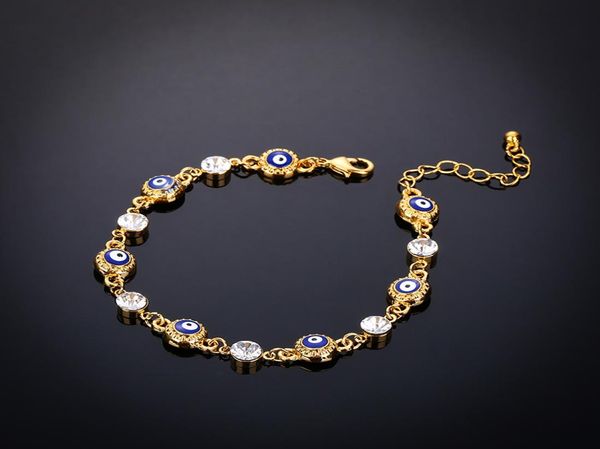 fashion jewelry 7 turkish blue eye bracelet gold color plated never faded blue evil eye crystal charm bracelets for women8779588, Black
fashion jewelry 7 turkish blue eye bracelet gold color plated never faded blue evil eye crystal charm bracelets for women8779588, Black