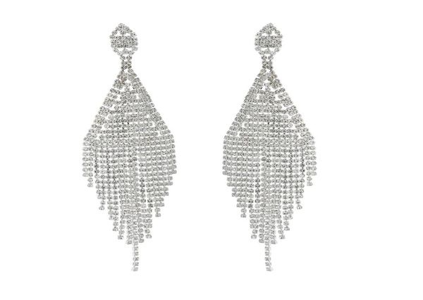 fashion diamond dropshaped with bright full rhinestone tassel drop dangle earrings for women wedding gift3131798, Silver
fashion diamond dropshaped with bright full rhinestone tassel drop dangle earrings for women wedding gift3131798, Silver