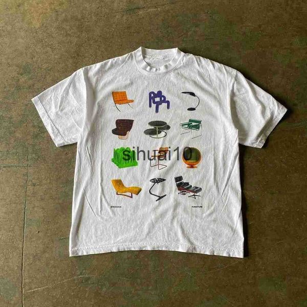 women's t-shirt retro medieval chair pattern printed t-shirt oversized 2023 new harajuku loose fitting short sleeved t shirt women j230, White
women's t-shirt retro medieval chair pattern printed t-shirt oversized 2023 new harajuku loose fitting short sleeved t shirt women j230, White