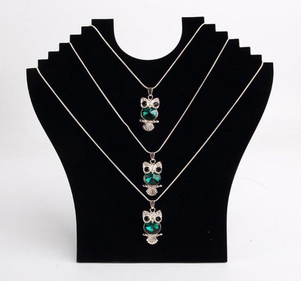 new arrival necklace bust jewelry pendant chain display holder stand neck easel showcase black color8254624
new arrival necklace bust jewelry pendant chain display holder stand neck easel showcase black color8254624