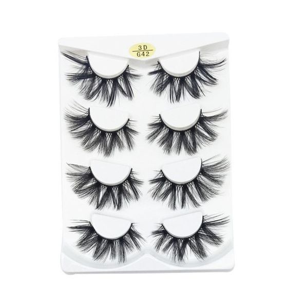 new 4 pairs silk protein false eyelashes fake 3d mink eyelashes makeup eyelash extension mink lashes maquiagem9452661
new 4 pairs silk protein false eyelashes fake 3d mink eyelashes makeup eyelash extension mink lashes maquiagem9452661