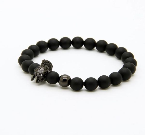 mens jewelry 8mm a grade matte agate stone new ro warrior helmet micro paved cz beads spartan bracelets6124959, Golden;silver
mens jewelry 8mm a grade matte agate stone new ro warrior helmet micro paved cz beads spartan bracelets6124959, Golden;silver