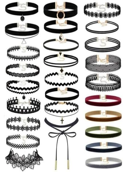 european and american gothic new style neck chain choker collar necklace lace velvet sweet cool simple accessories3340675, Golden;silver
european and american gothic new style neck chain choker collar necklace lace velvet sweet cool simple accessories3340675, Golden;silver