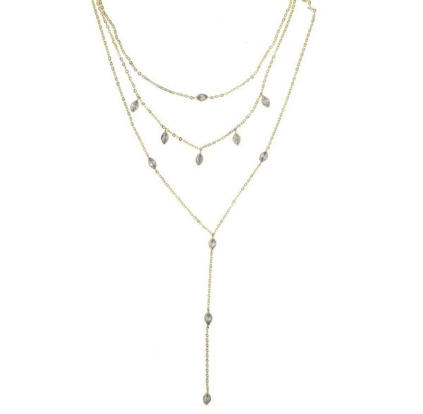 2018 fashion three layers tiny tear water drop long chain necklaces for women ladies pave shiny cz luxury weddin3116333, Silver
2018 fashion three layers tiny tear water drop long chain necklaces for women ladies pave shiny cz luxury weddin3116333, Silver
