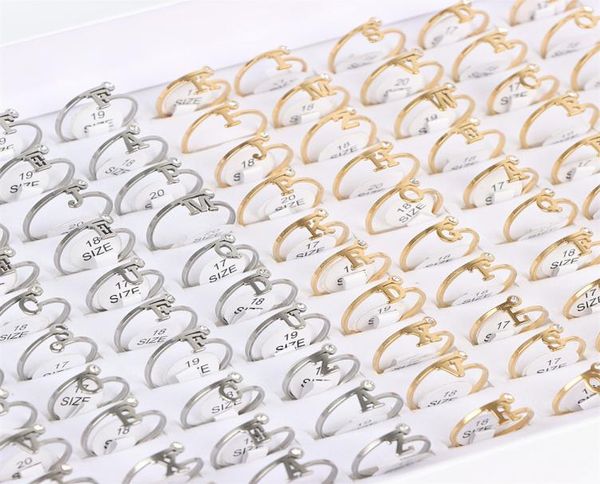 fashion stainless steel crystal silver gold color letter rings az for women men wedding jewelry party gifts mix style2614802, Golden;silver
fashion stainless steel crystal silver gold color letter rings az for women men wedding jewelry party gifts mix style2614802, Golden;silver