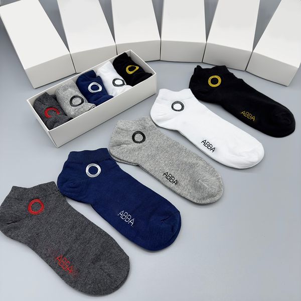 couple cotton socks with box 5p breathable sock fashion letters embroidery hosiery designer stockings skateboard socks, Black
couple cotton socks with box 5p breathable sock fashion letters embroidery hosiery designer stockings skateboard socks, Black