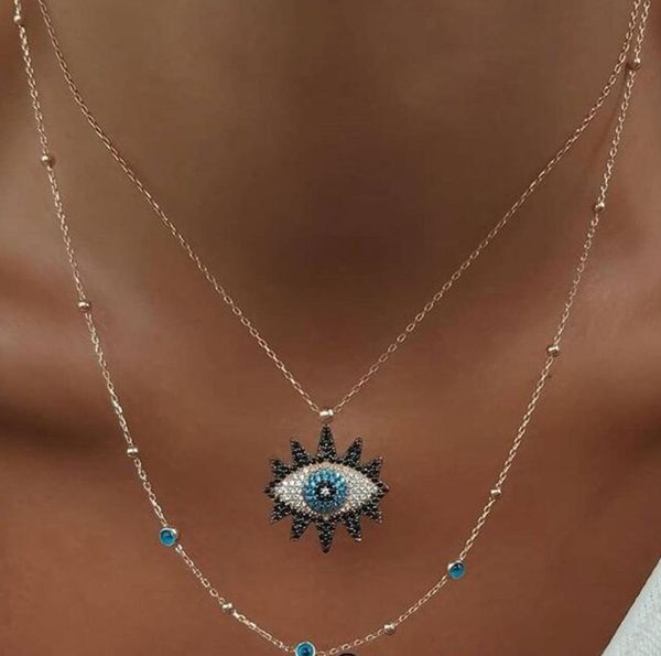 vintage fashion evil eye necklace pendant clavicle chain statement long necklace women accessory collares9042434, Silver
vintage fashion evil eye necklace pendant clavicle chain statement long necklace women accessory collares9042434, Silver